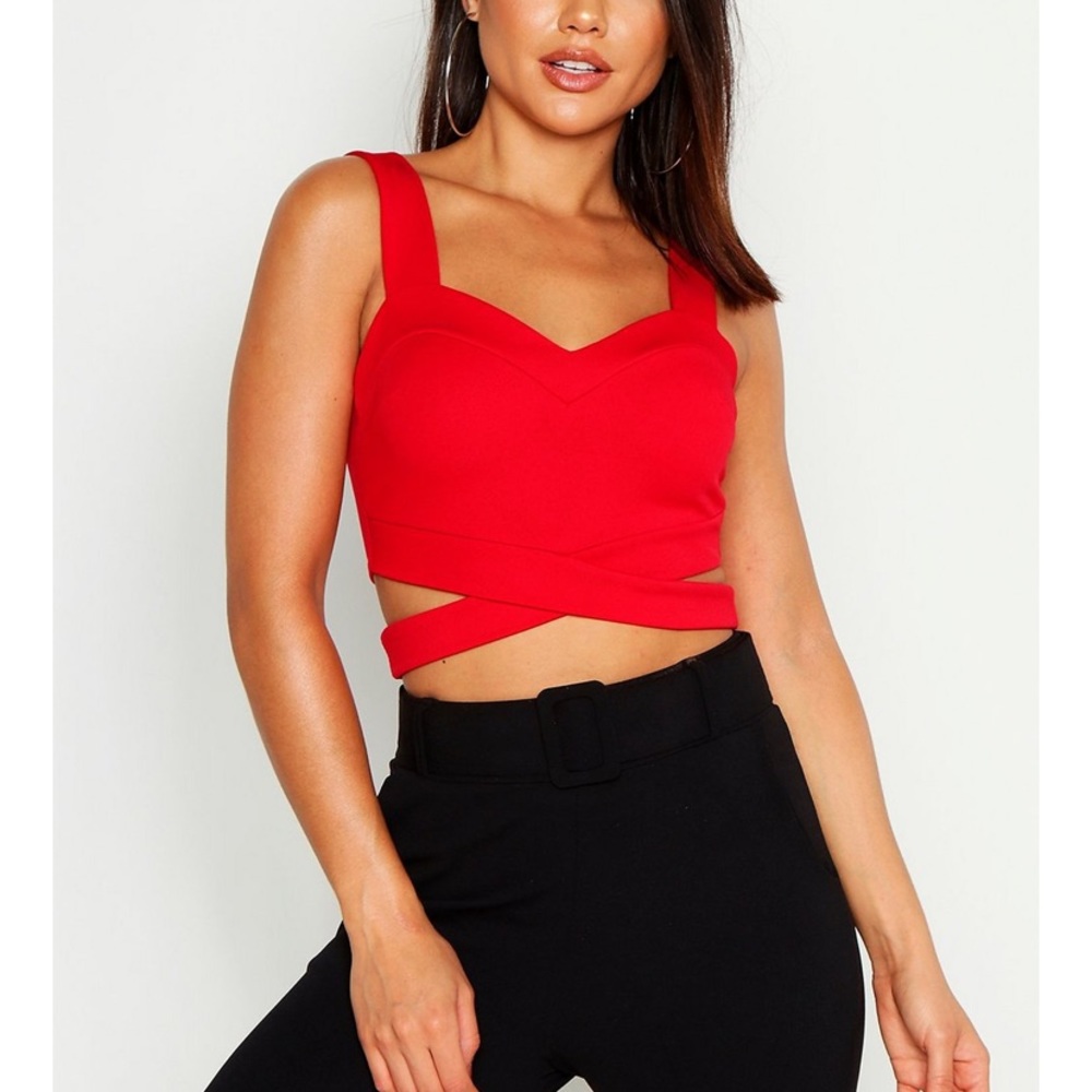 wrap around top